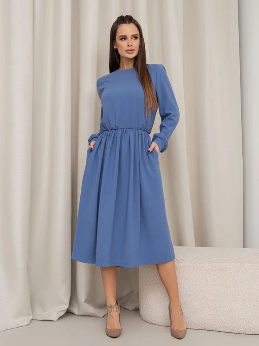 Сукні ISSA Plus модель 14463_голубой Фото