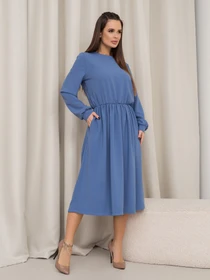 Сукні ISSA Plus модель 14463_голубой Фото