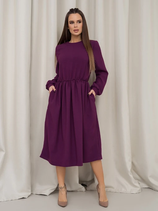 Платья ISSA Plus модель 14463_фиолетовый Фото