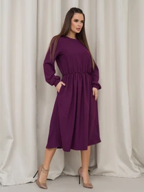 Платья ISSA Plus модель 14463_фиолетовый Фото