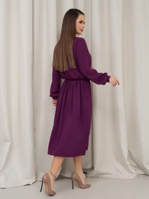 Платья ISSA Plus модель 14463_фиолетовый Фото