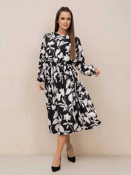 Платья ISSA Plus модель 14464_черный Фото