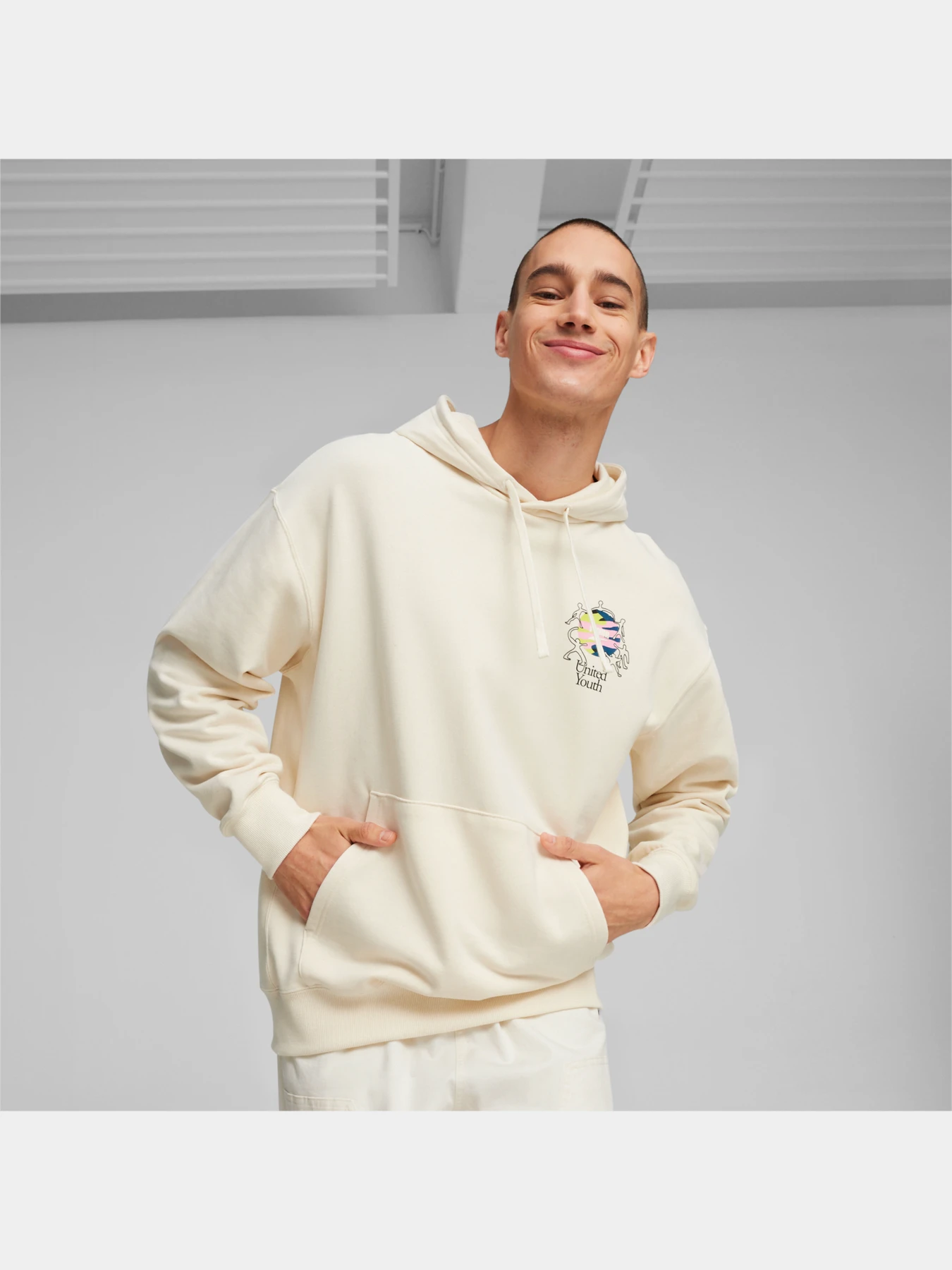 Худи и свитшоты PUMA Downtown Graphic Hoodie модель 624361 Фото