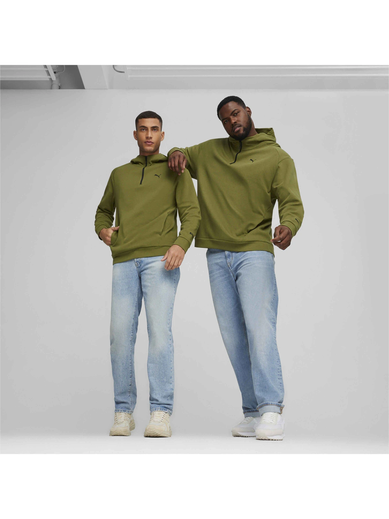 Худи и свитшоты PUMA Rad/cal Half-zip модель 678914 Фото
