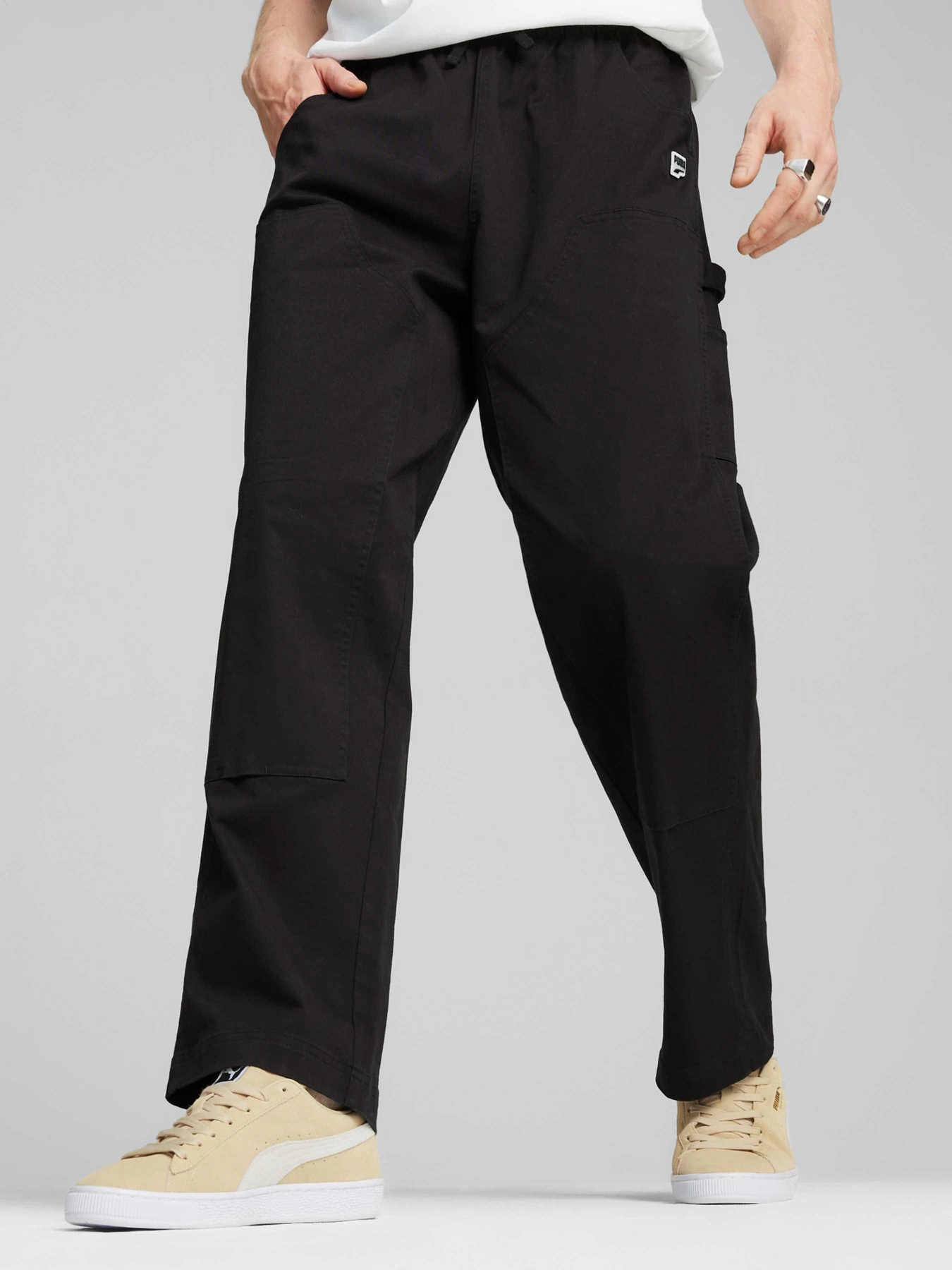 Брюки PUMA Downtown Double Knee Pants модель 624368 Брюки PUMA Downtown Double Knee Pants модель 624368 Фото