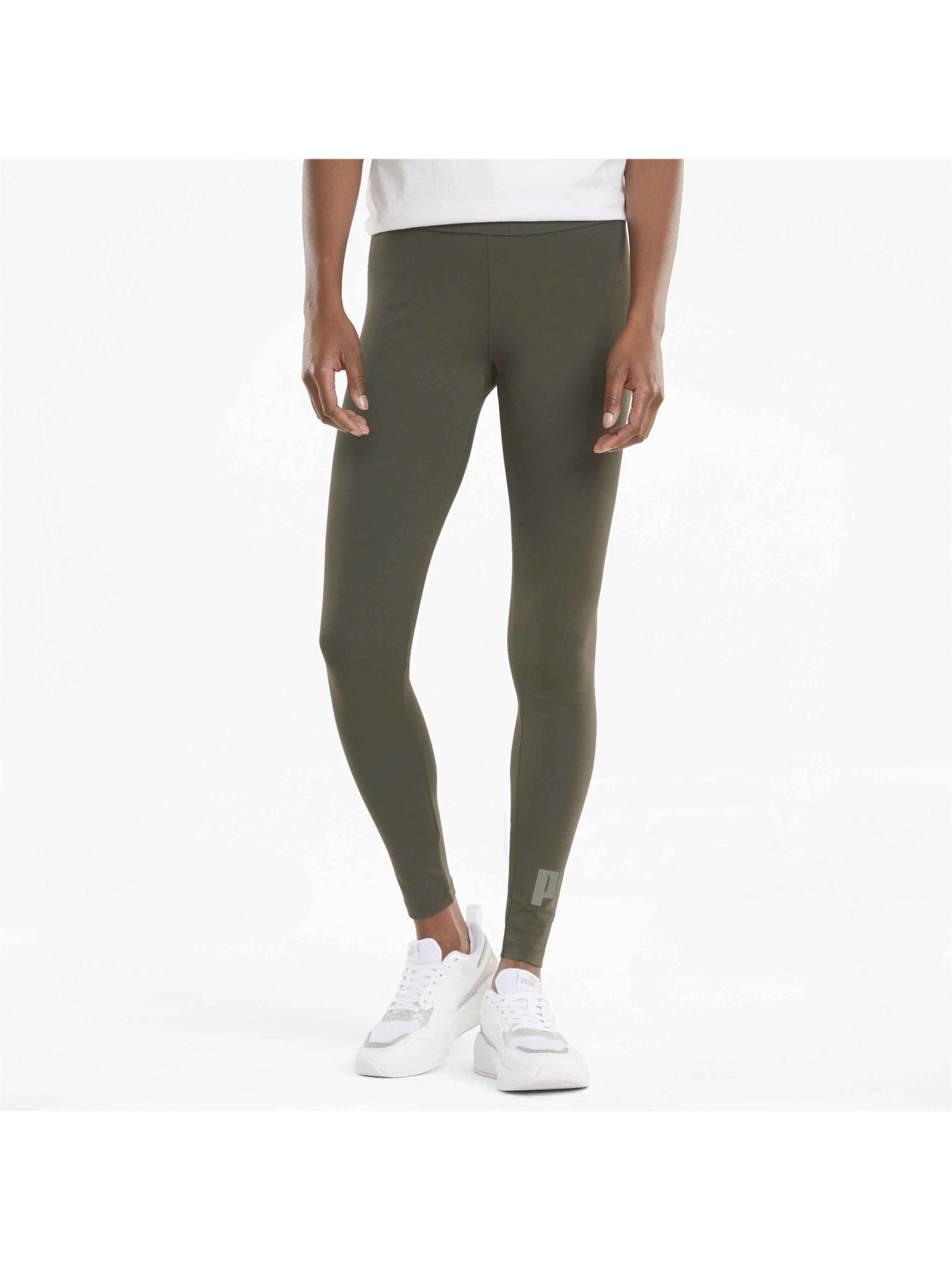 Брюки PUMA Ess Logo Leggings модель 586834 Брюки PUMA Ess Logo Leggings модель 586834 Фото