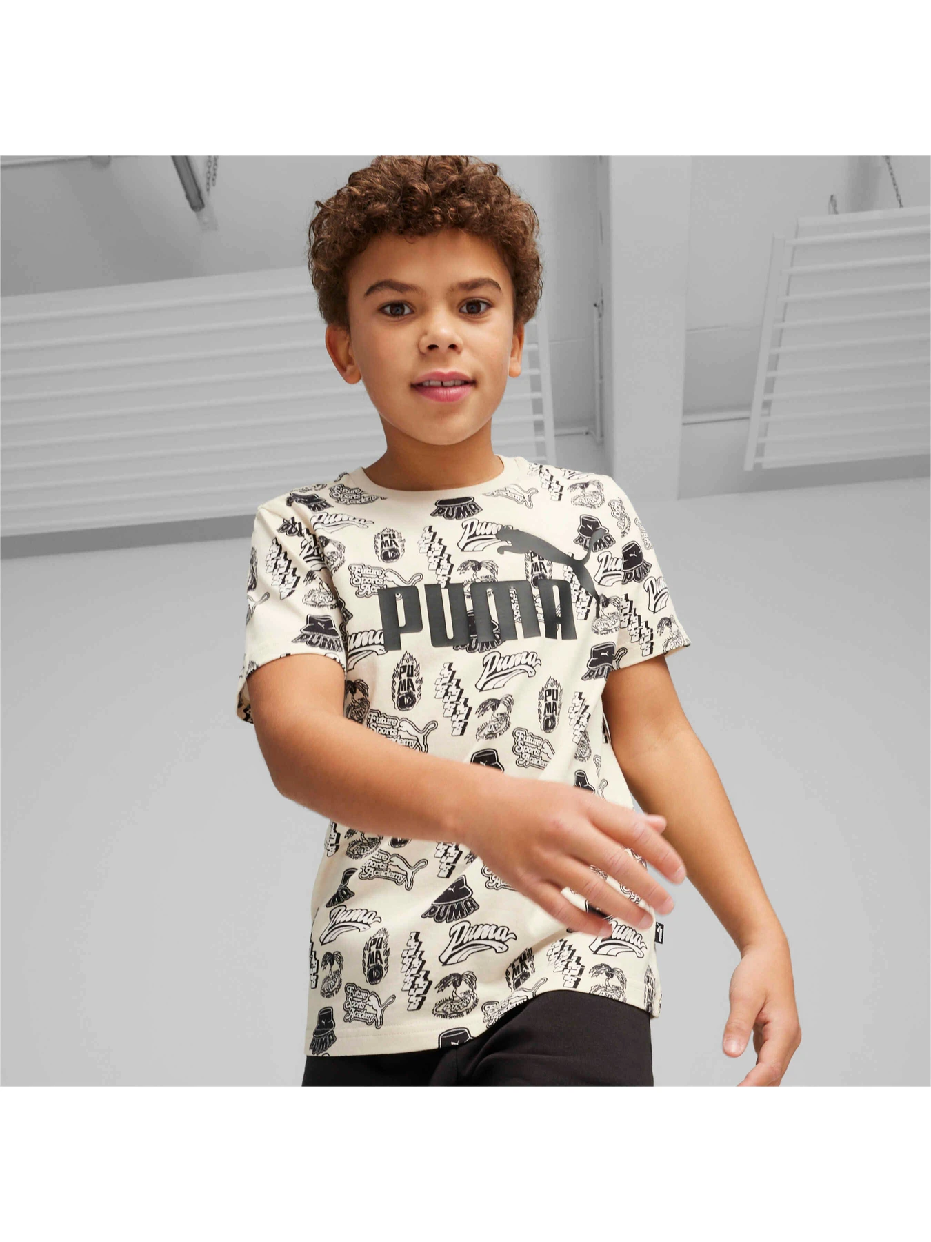 Футболки и поло PUMA Ess+ Mid 90s Aop Tee модель 679239 Фото