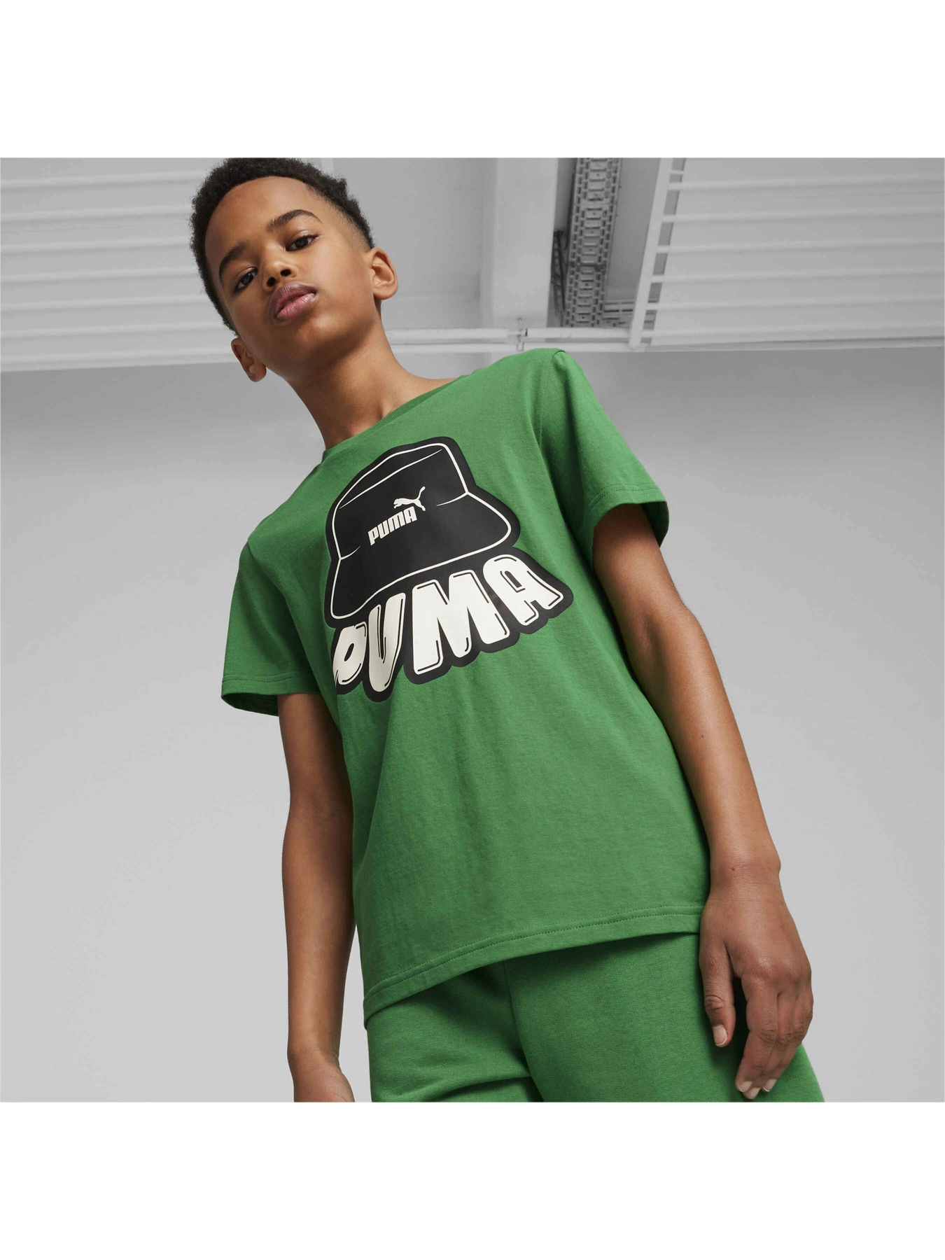 Футболки и поло PUMA Ess+ Mid 90s Graphic Tee модель 679720 Фото
