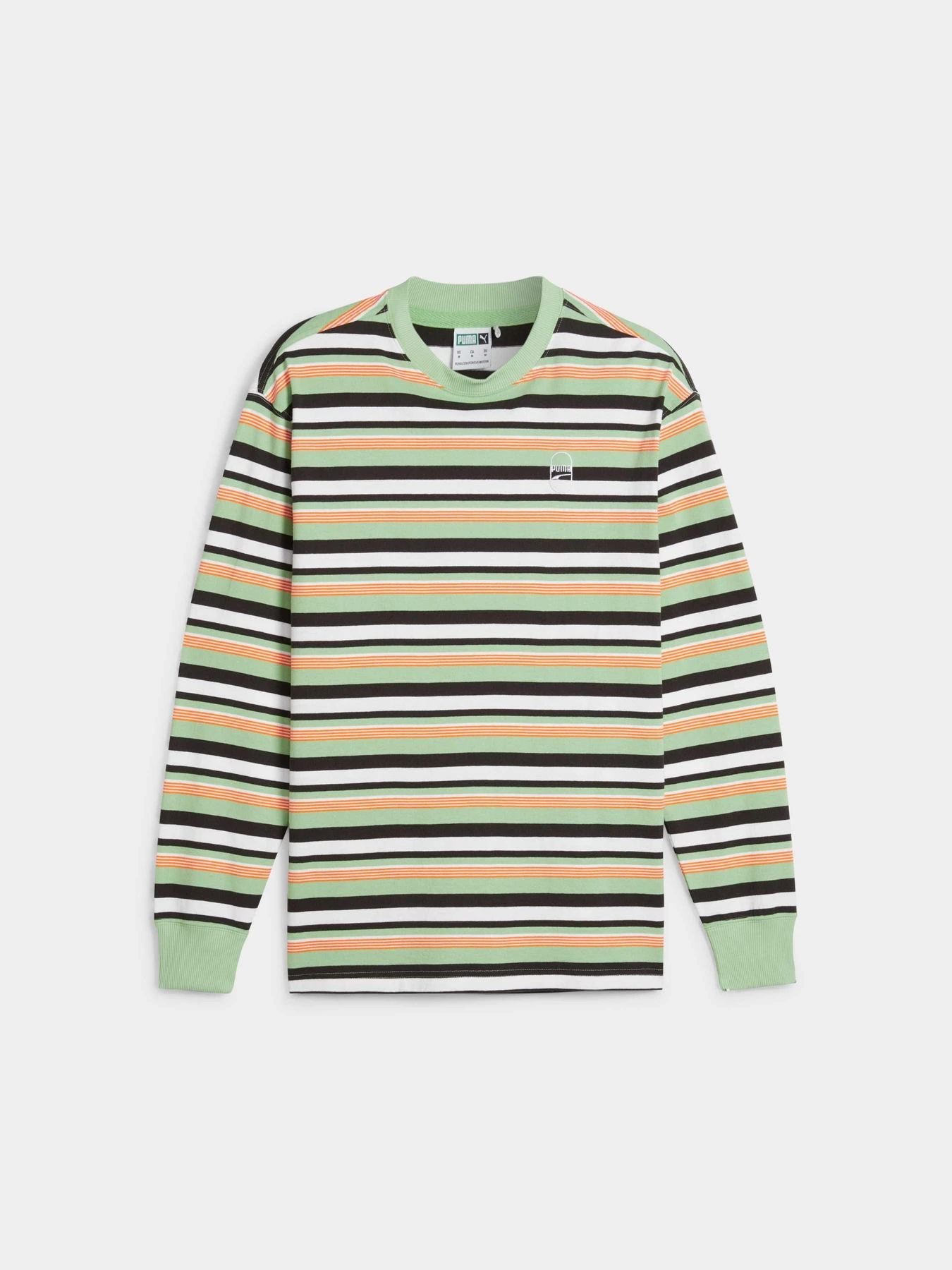 Худи и свитшоты PUMA Downtown 180 Striped Tee модель 624377 Фото