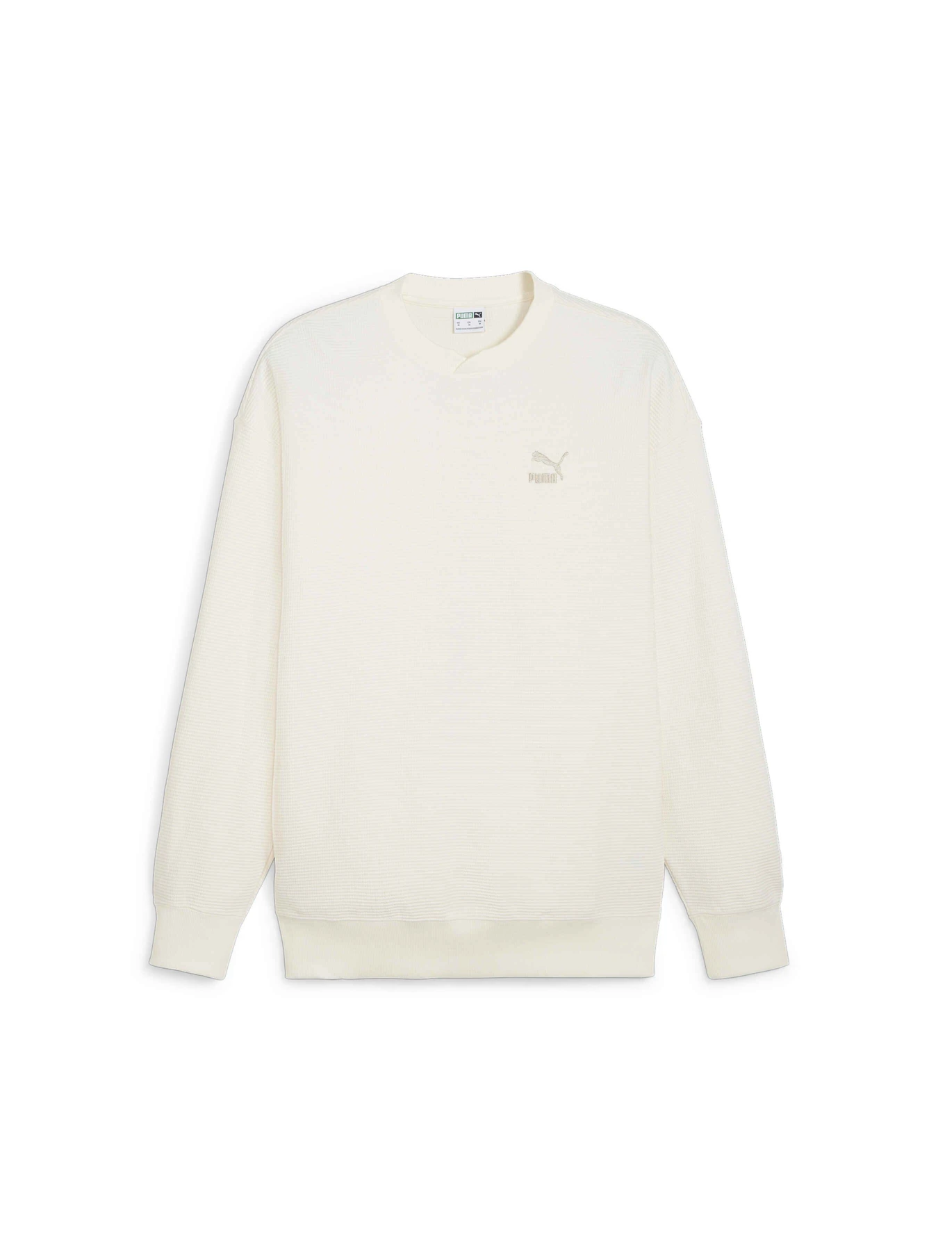 Худи и свитшоты PUMA Classics Waffle Crew модель 624253 Худи и свитшоты PUMA Classics Waffle Crew модель 624253 Фото