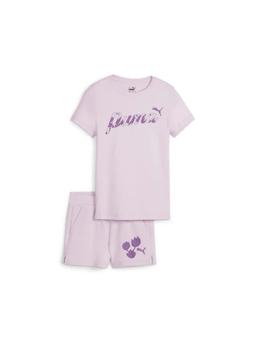 Костюми PUMA Blossom Tee & Shorts Set модель 680320 Фото