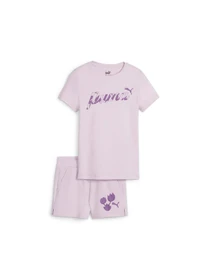 Костюми PUMA Blossom Tee & Shorts Set модель 680320 Фото