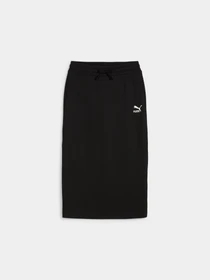 Юбки PUMA Classics Ribbed Midi Skirt модель 624265 Фото