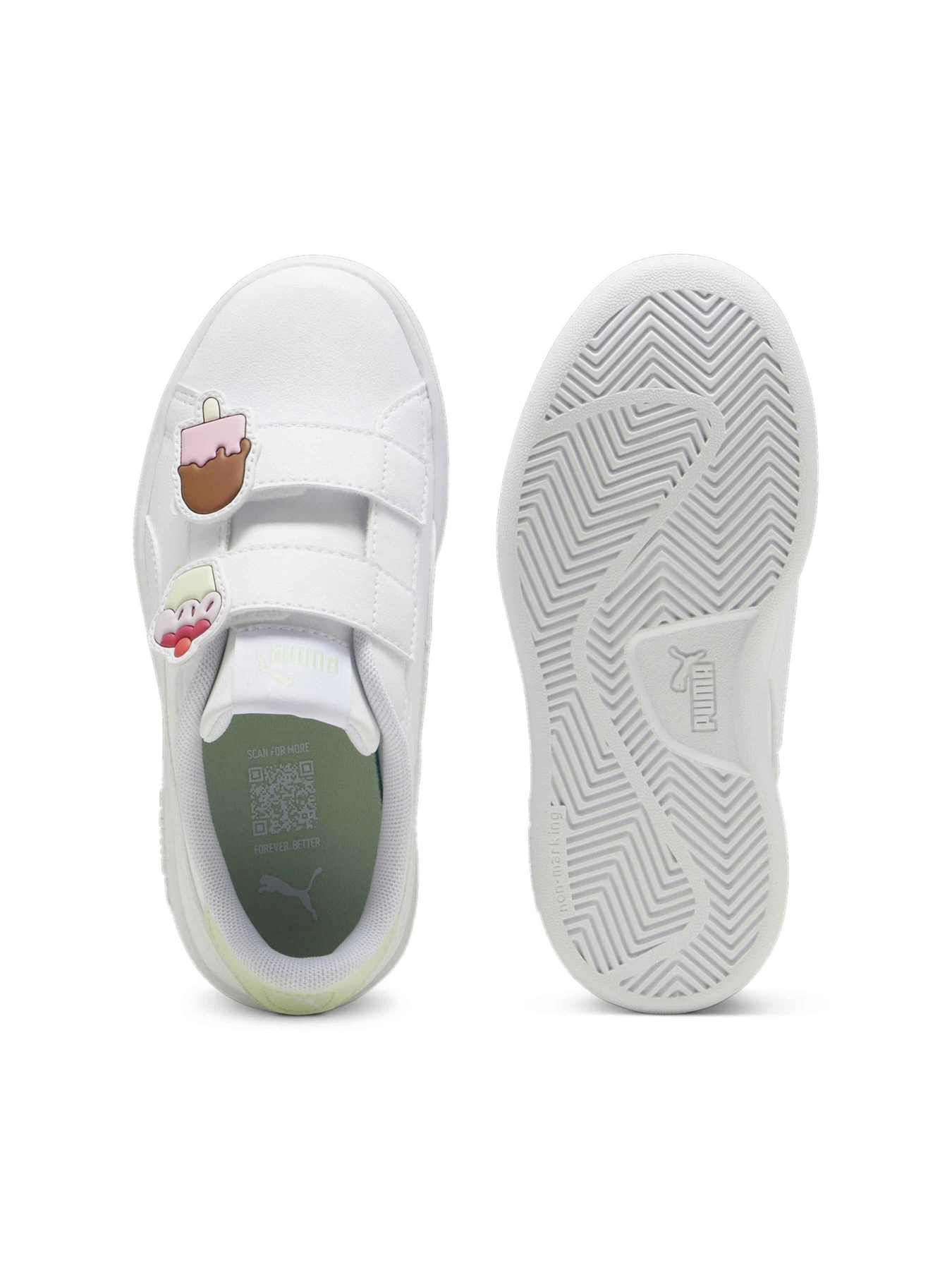 Кеды PUMA Smash 3.0 Badges V Ps модель 397286 Фото