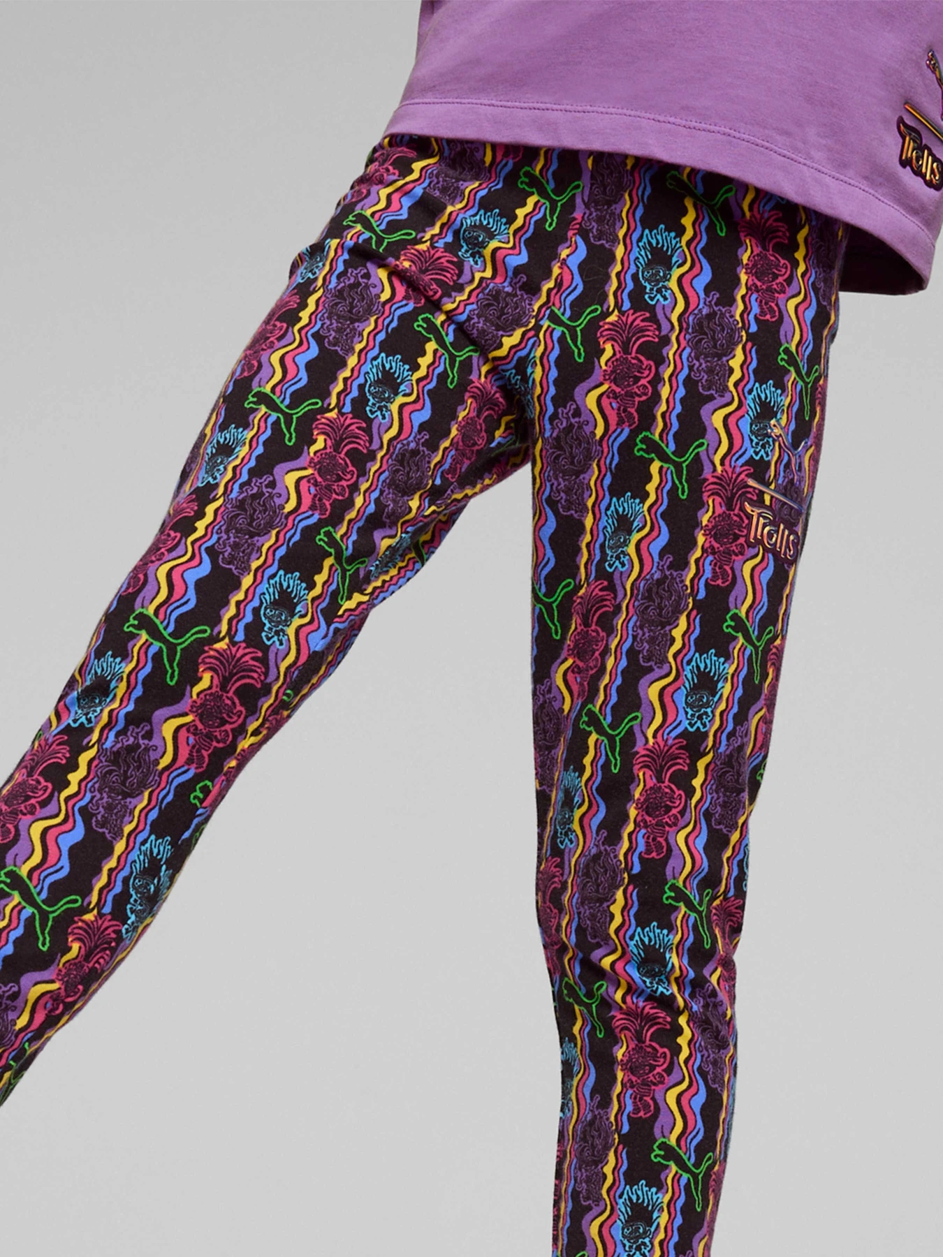 Брюки PUMA x Trolls Leggings модель 624856 Брюки PUMA x Trolls Leggings модель 624856 Фото
