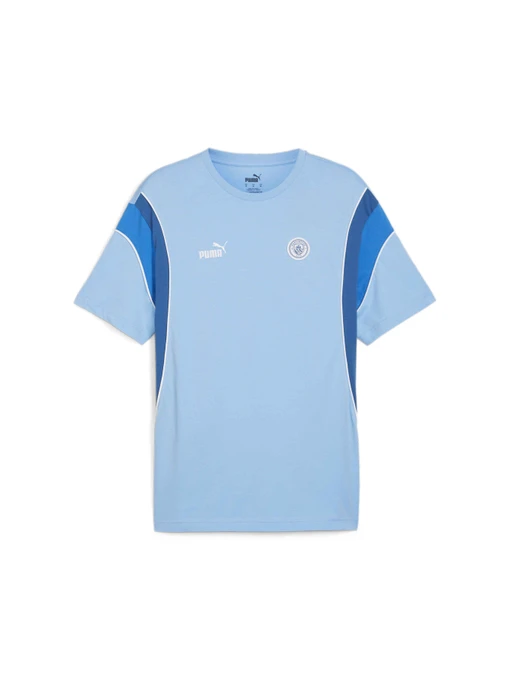Футболки и поло PUMA Mcfc Ftblarchive Tee модель 774389 Фото
