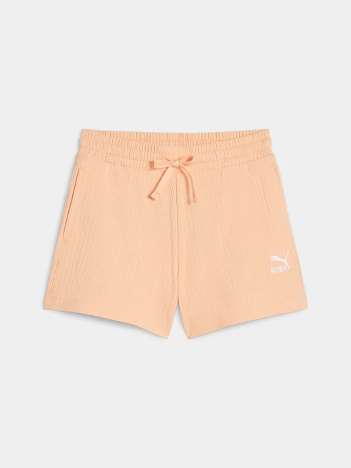 Шорты PUMA Classics Ribbed Shorts модель 624254 Фото