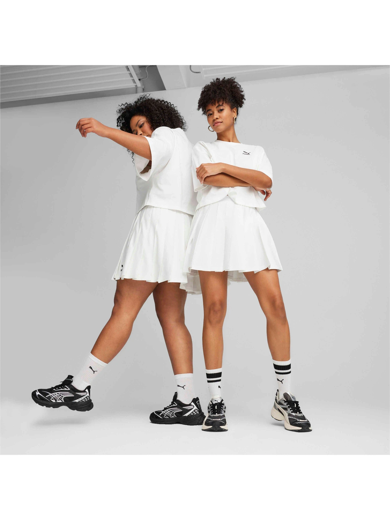 Юбки PUMA Classics Pleated Skirt модель 624237 Фото