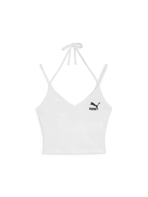 Футболки і поло PUMA Classics Ribbed Crop Top модель 624255 Фото