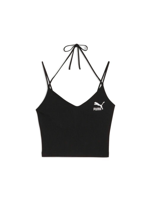Футболки і поло PUMA Classics Ribbed Crop Top модель 624255 Фото