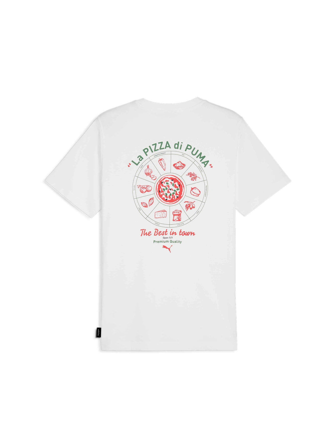 Футболки і поло PUMA Graphics Pizza Tee модель 625415 Фото