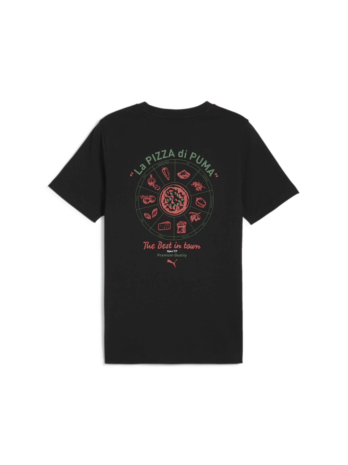 Футболки і поло PUMA Graphics Pizza Tee модель 625415 Футболки і поло PUMA Graphics Pizza Tee модель 625415 Фото
