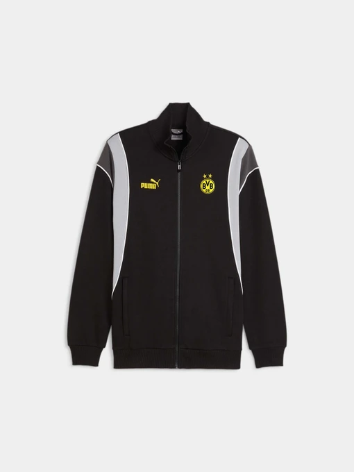 Худи и свитшоты PUMA Bvb Ftblarchive Track Jacket модель 774265 Фото