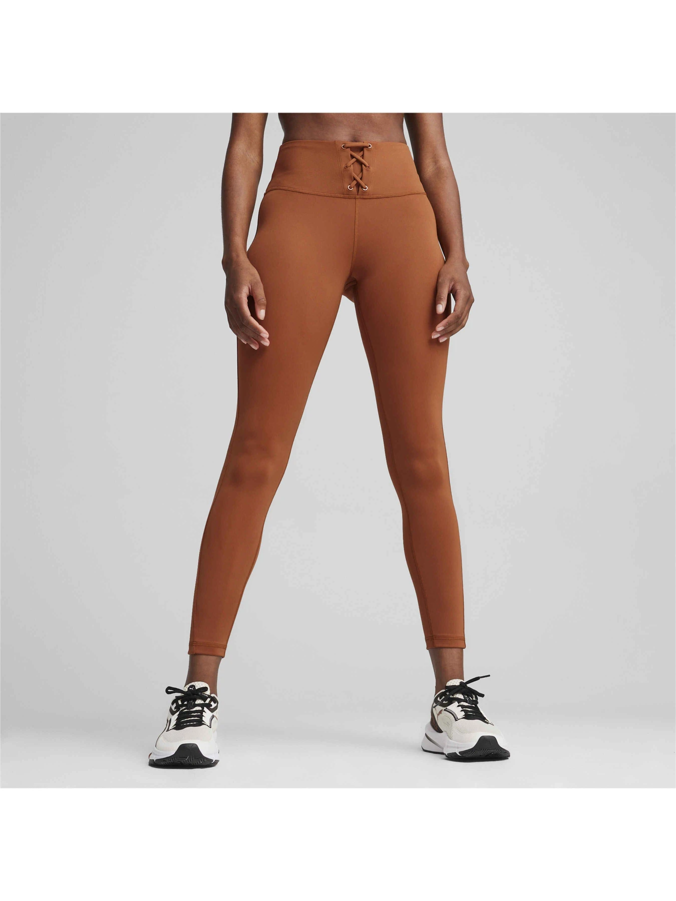 Брюки PUMA W Train Cloudspun Rib Tight модель 524792 Брюки PUMA W Train Cloudspun Rib Tight модель 524792 Фото
