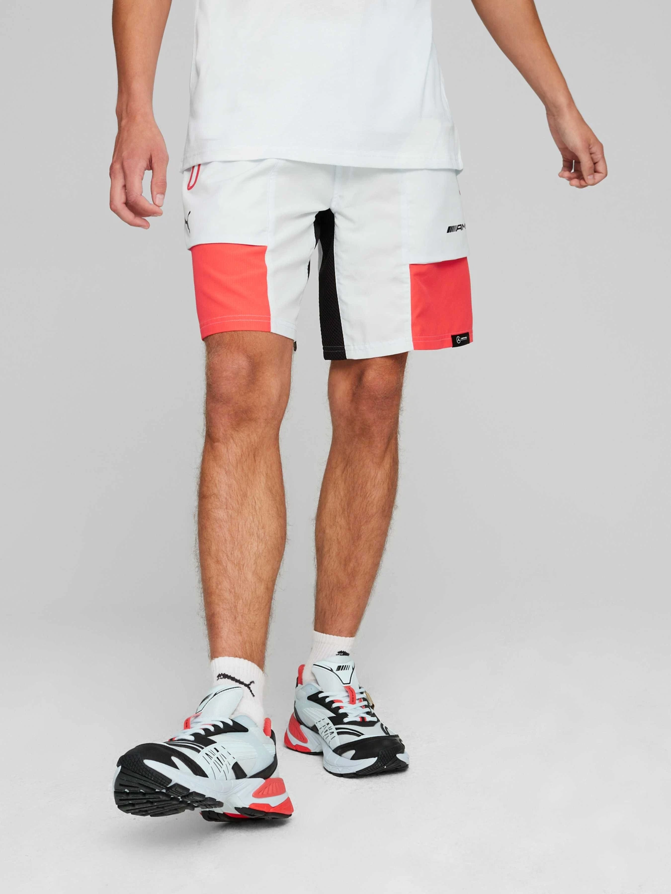 Шорти PUMA Amg Statement Woven Shorts модель 623708 Шорти PUMA Amg Statement Woven Shorts модель 623708 Фото