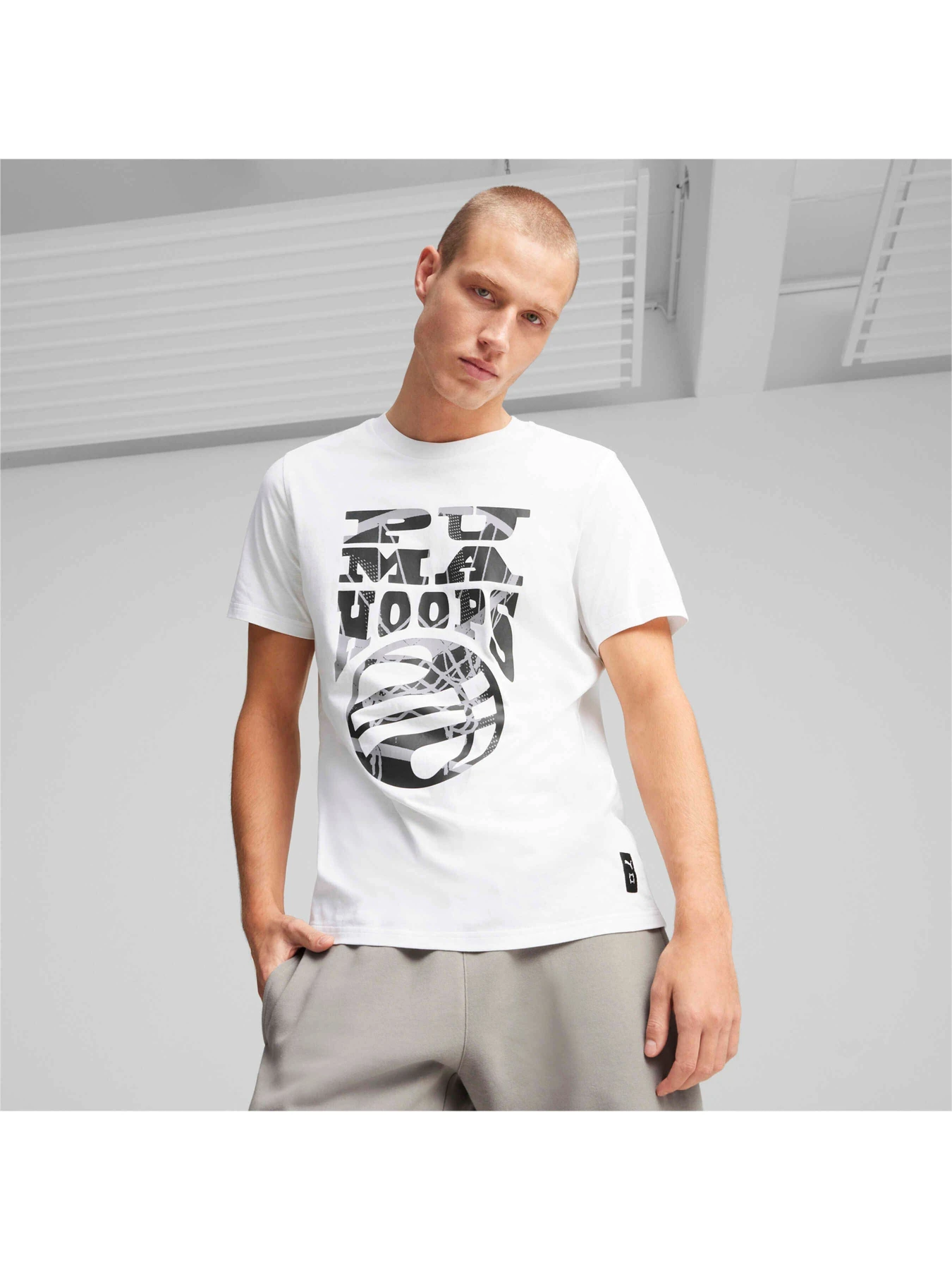 Футболки і поло PUMA The Hooper Tee 1 модель 624827 Фото