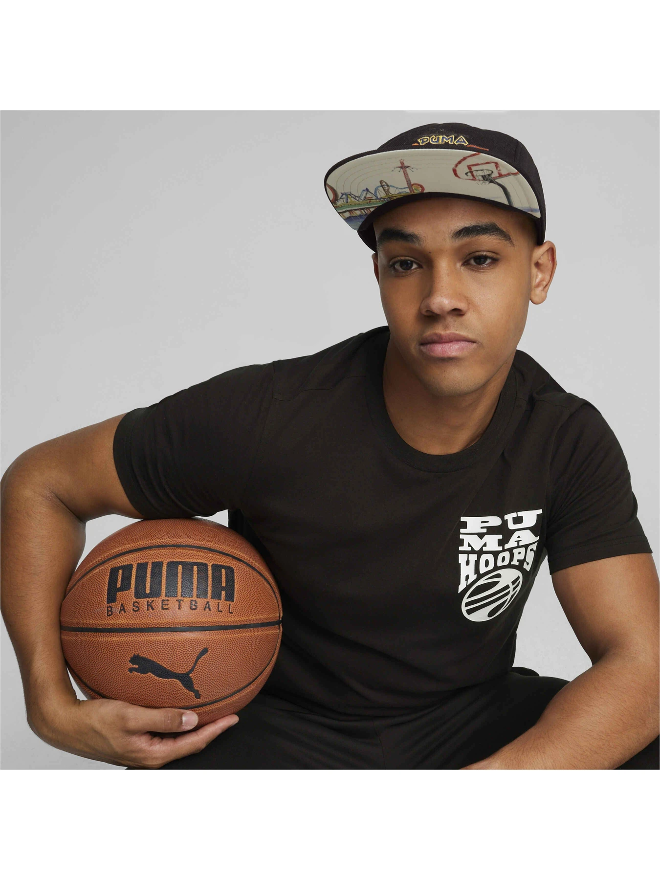 Шапки та кепки PUMA Basketball 5 Panel Cap модель 025265 Шапки та кепки PUMA Basketball 5 Panel Cap модель 025265 Фото