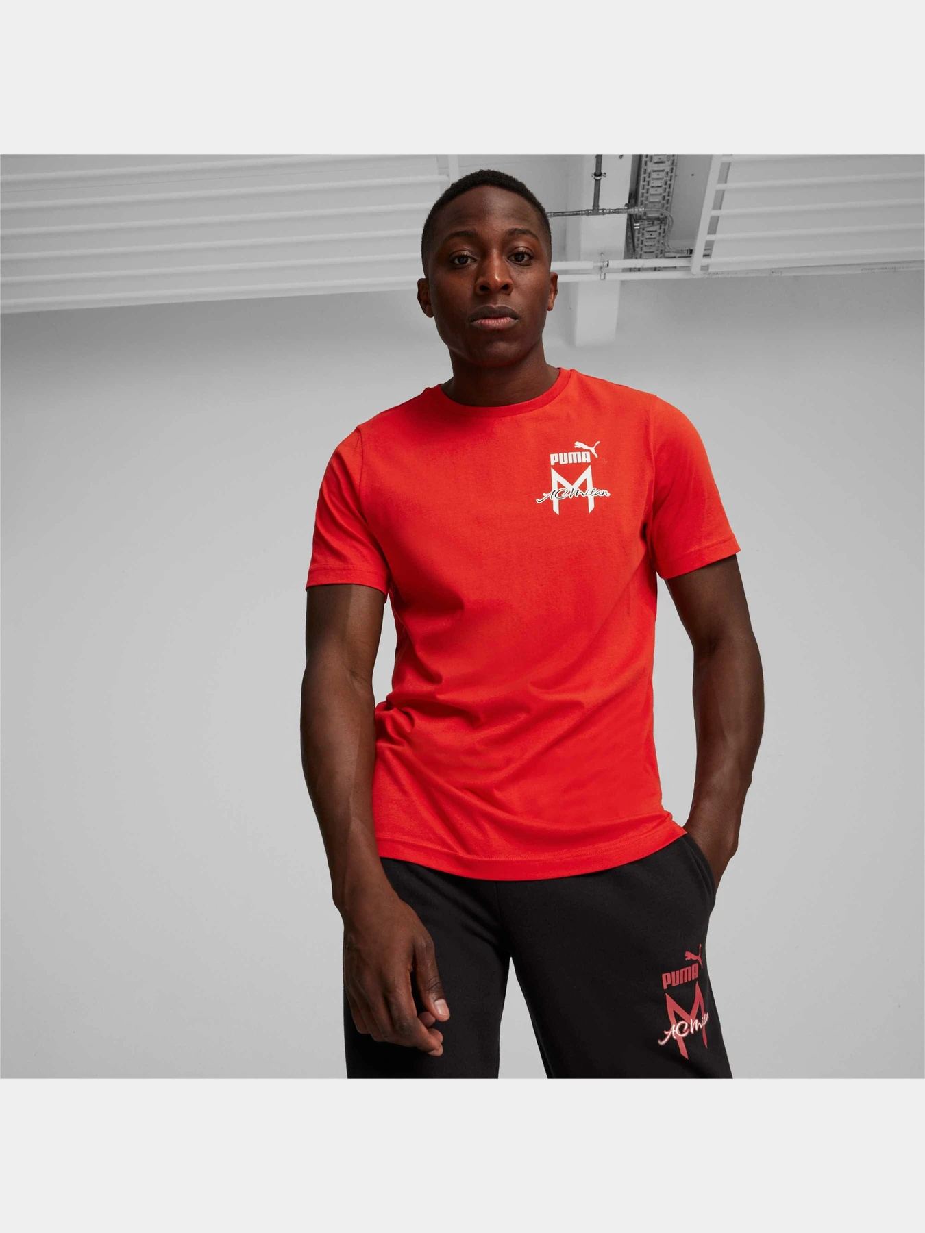 Футболки і поло PUMA Acm Ftblicons Tee модель 774029 Футболки і поло PUMA Acm Ftblicons Tee модель 774029 Фото