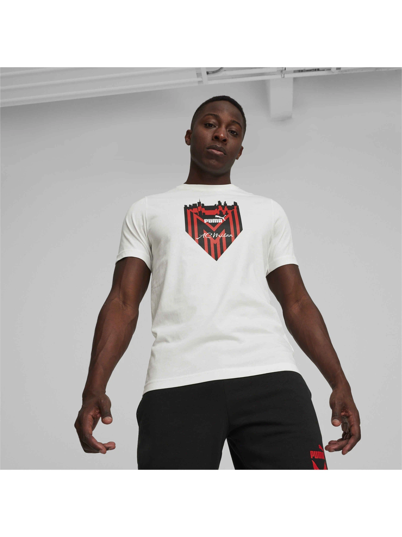 Футболки і поло PUMA Acm Ftblicons Tee модель 774029 Футболки і поло PUMA Acm Ftblicons Tee модель 774029 Фото