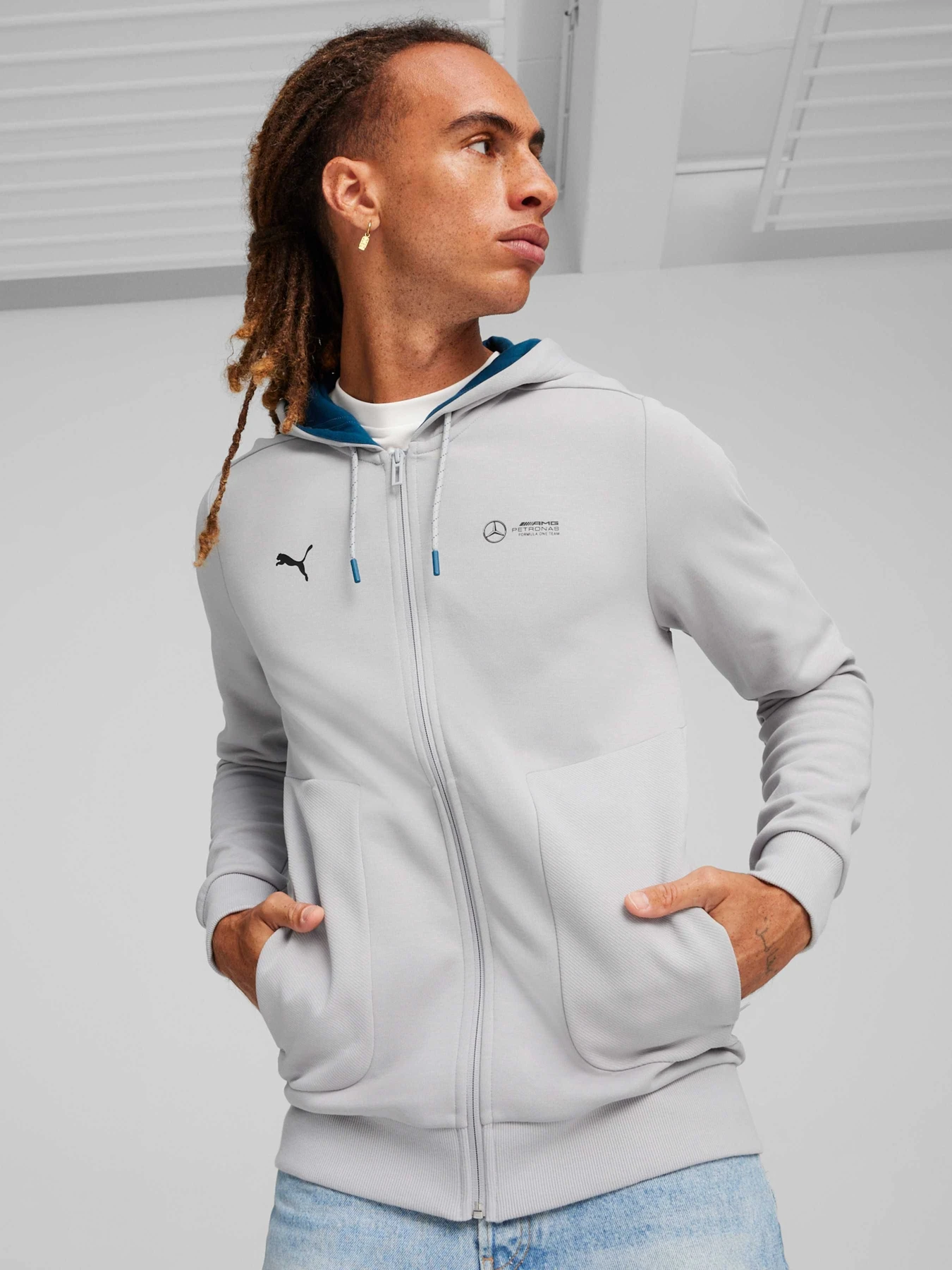 Худи и свитшоты PUMA Mapf1 Hooded Sweat Jacket модель 623744 Худи и свитшоты PUMA Mapf1 Hooded Sweat Jacket модель 623744 Фото