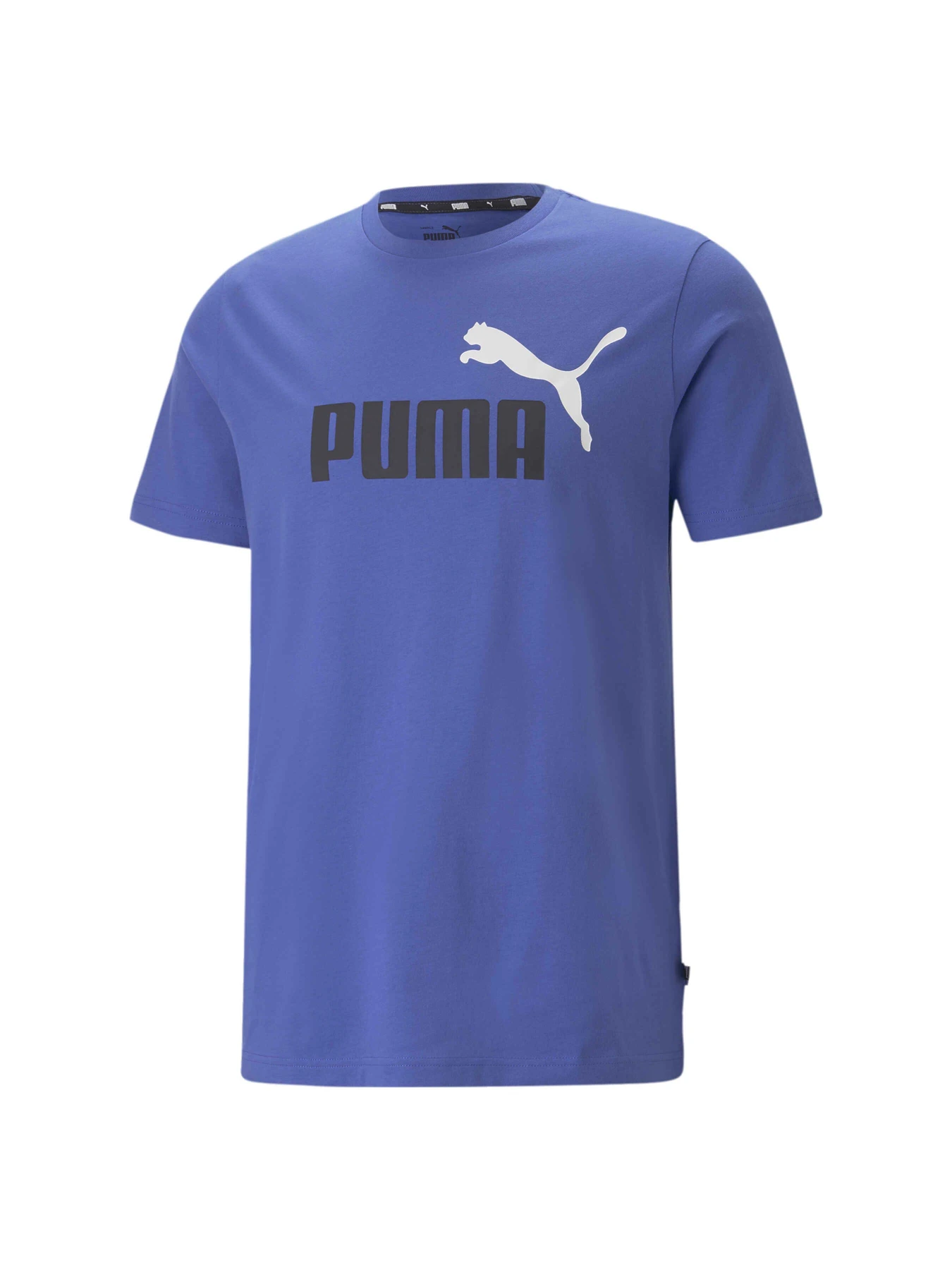 Футболки і поло PUMA Ess+ 2 Col Logo Tee модель 586759 Футболки і поло PUMA Ess+ 2 Col Logo Tee модель 586759 Фото