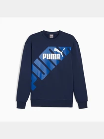 Худі та світшоти PUMA Power Graphic Crew модель 678961 Фото