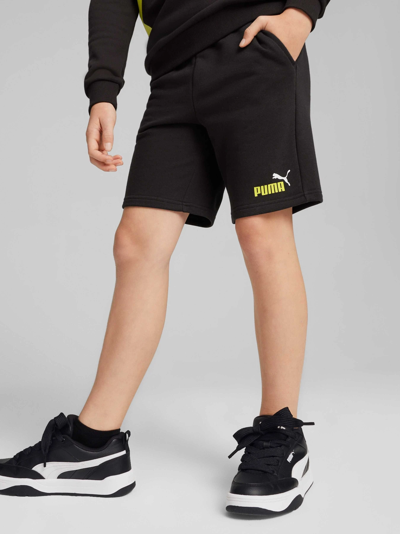 Шорты PUMA Ess+ 2 Col Shorts модель 586989 Шорты PUMA Ess+ 2 Col Shorts модель 586989 Фото