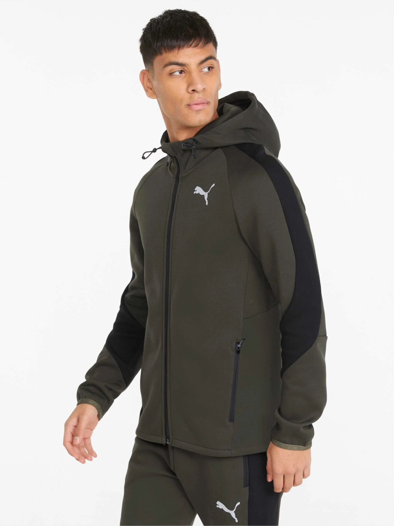 Куртки и дубленки PUMA Evostripe Full-zip Hoodie модель 847401 Куртки и дубленки PUMA Evostripe Full-zip Hoodie модель 847401 Фото
