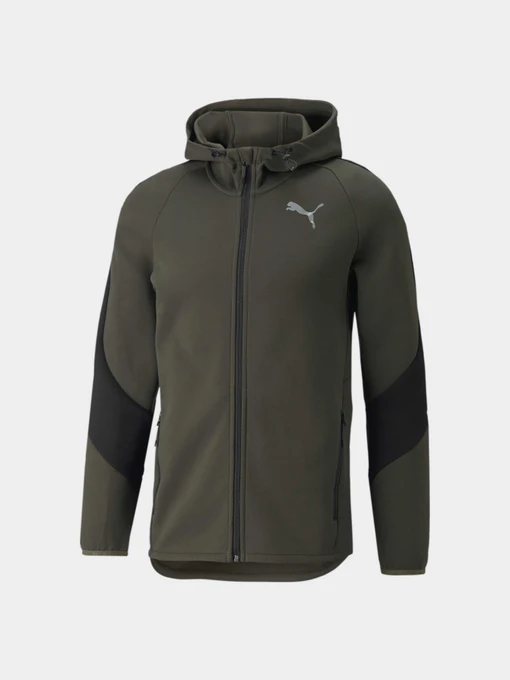 Куртки и дубленки PUMA Evostripe Full-zip Hoodie модель 847401 Фото