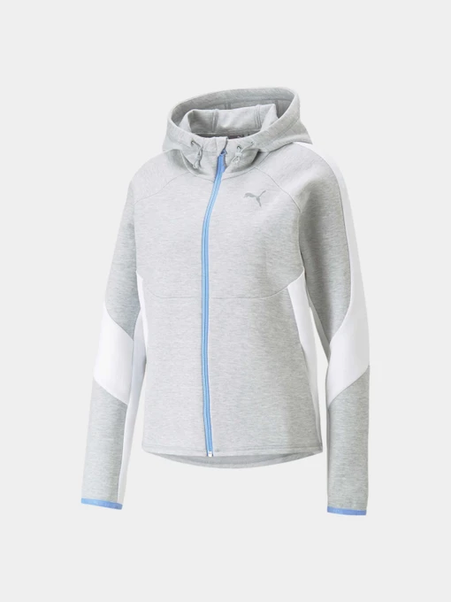 Худи и свитшоты PUMA Evostripe Full-zip Hoodie модель 673085 Фото