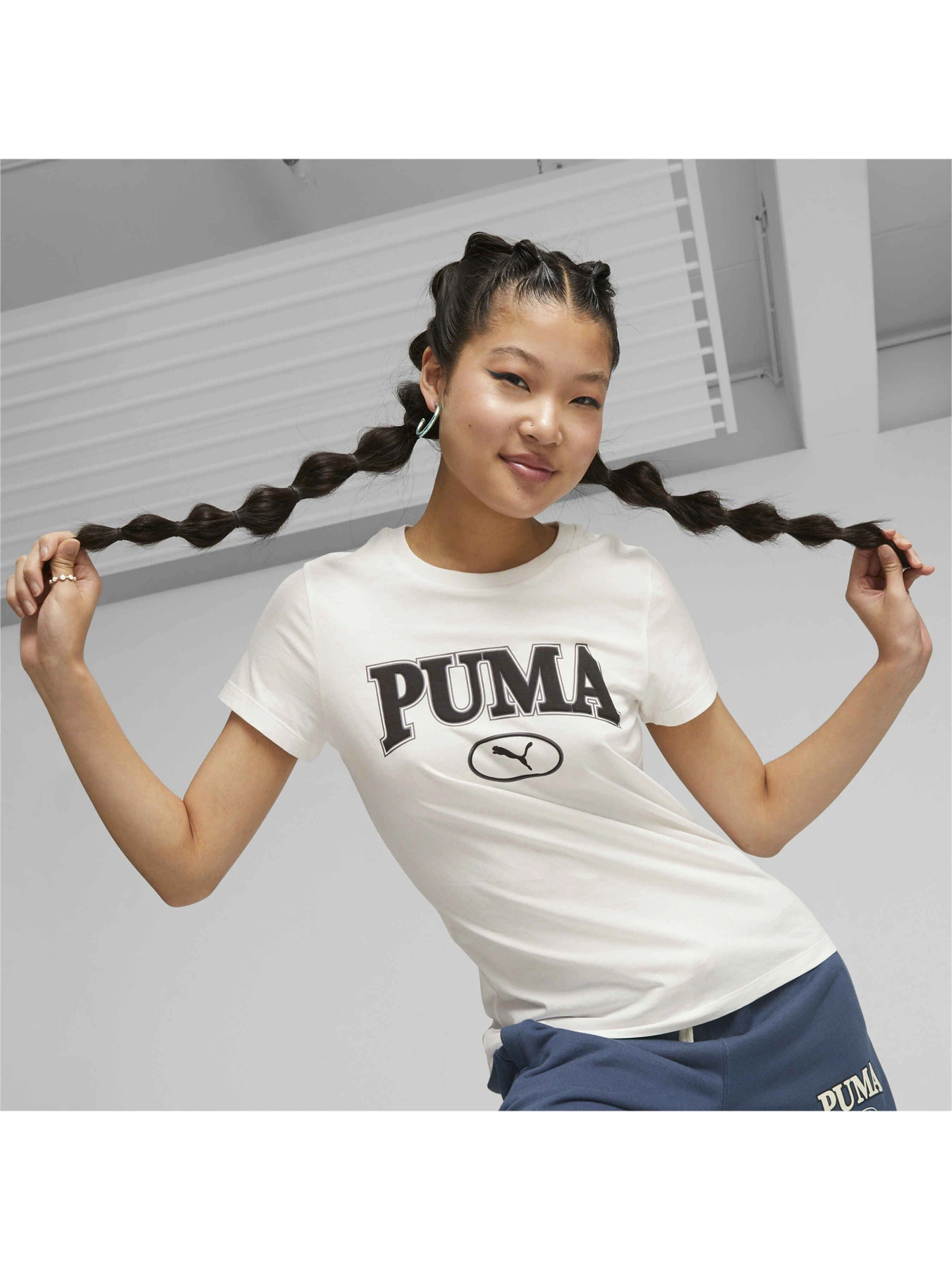 Футболки и поло PUMA Squad Graphic Tee модель 676611 Футболки и поло PUMA Squad Graphic Tee модель 676611 Фото