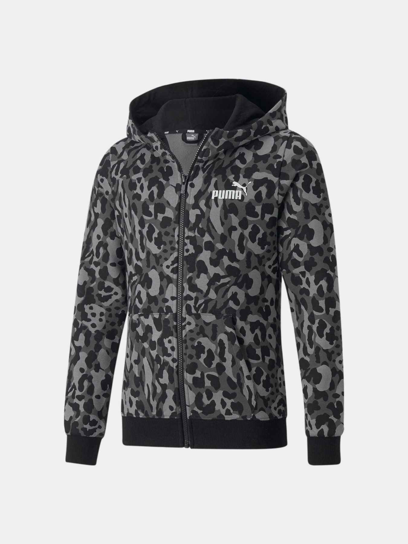 Худі та світшоти PUMA Alpha Aop Full-zip Hoodie модель 670218 Фото