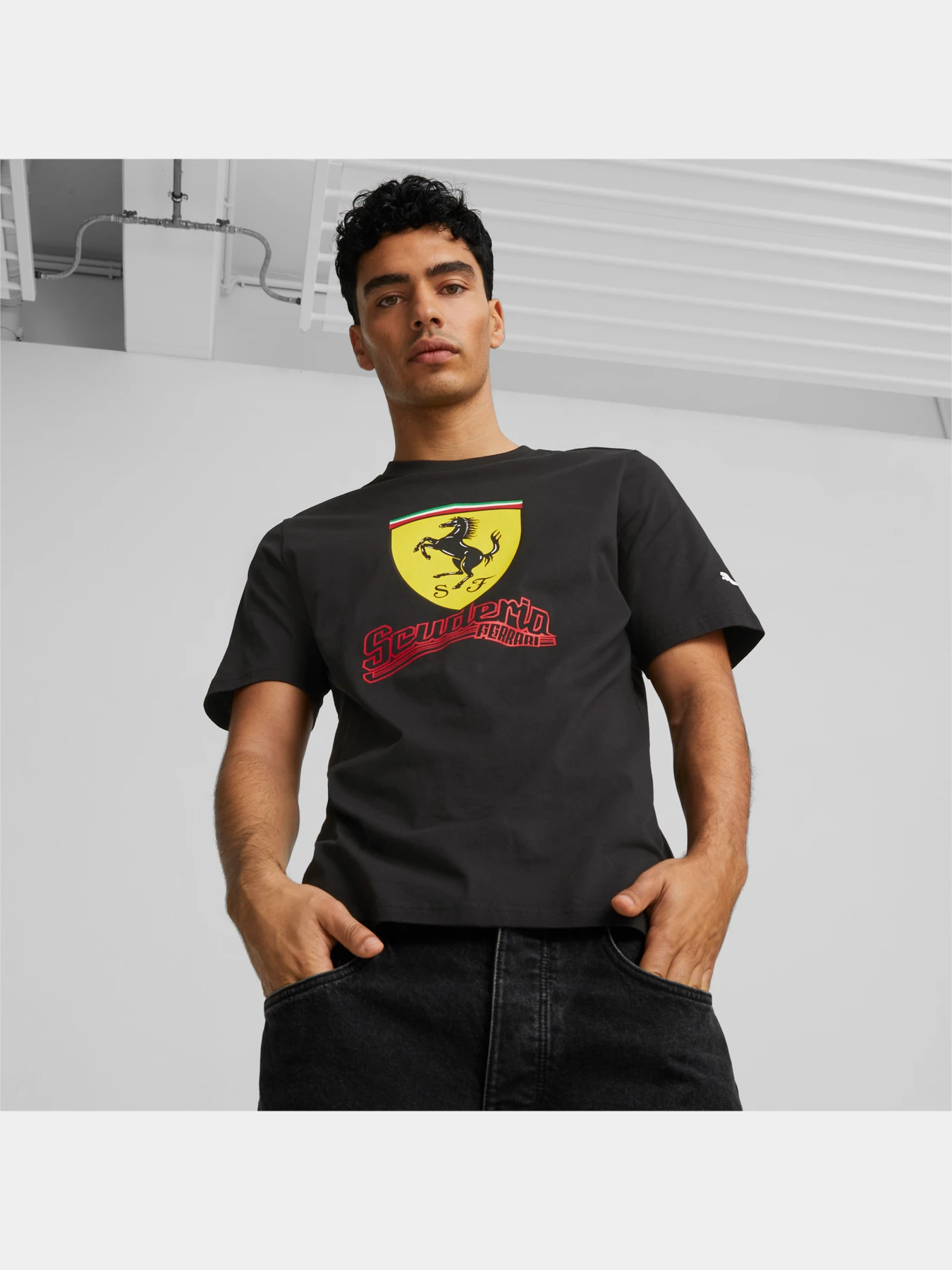Футболка Scuderia Ferrari Heritage Tee Men Ferrari Race B S Tee Hrtg модель 538186 Футболка Scuderia Ferrari Heritage Tee Men Ferrari Race B S Tee Hrtg модель 538186 Фото