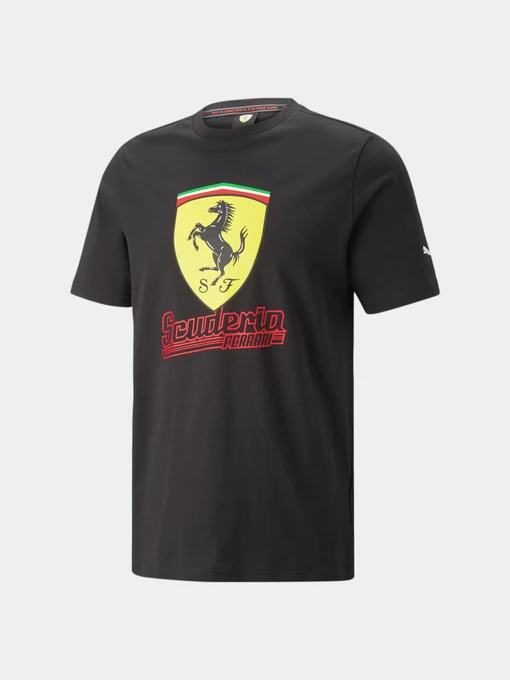 Футболка Scuderia Ferrari Heritage Tee Men Ferrari Race B S Tee Hrtg модель 538186 Фото