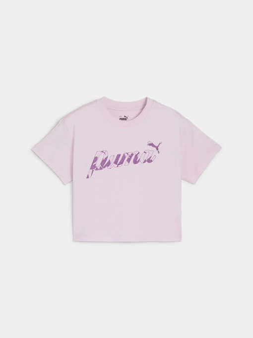 Футболки і поло PUMA Ess+ Blossom Short Tee модель 680439 Фото