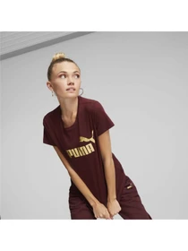 Футболки и поло PUMA Ess+ Metallic Logo Tee модель 848303 Фото