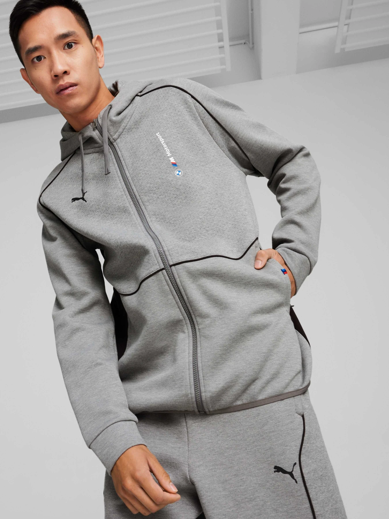 Худі та світшоти PUMA Bmw Mms Hooded Sweat Jacket модель 624144 Худі та світшоти PUMA Bmw Mms Hooded Sweat Jacket модель 624144 Фото