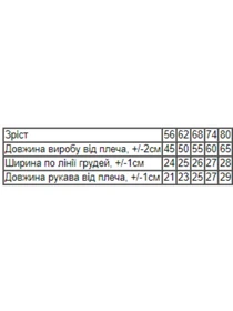 Одяг для немовлят Носи своє модель 5032-036-33-5-svtlo-buzkovij Фото