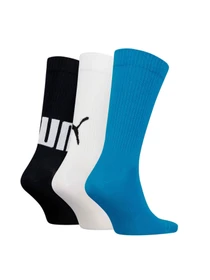 Носки и гольфы PUMA Unisex Big Logo Crew 3p модель 938387 Фото