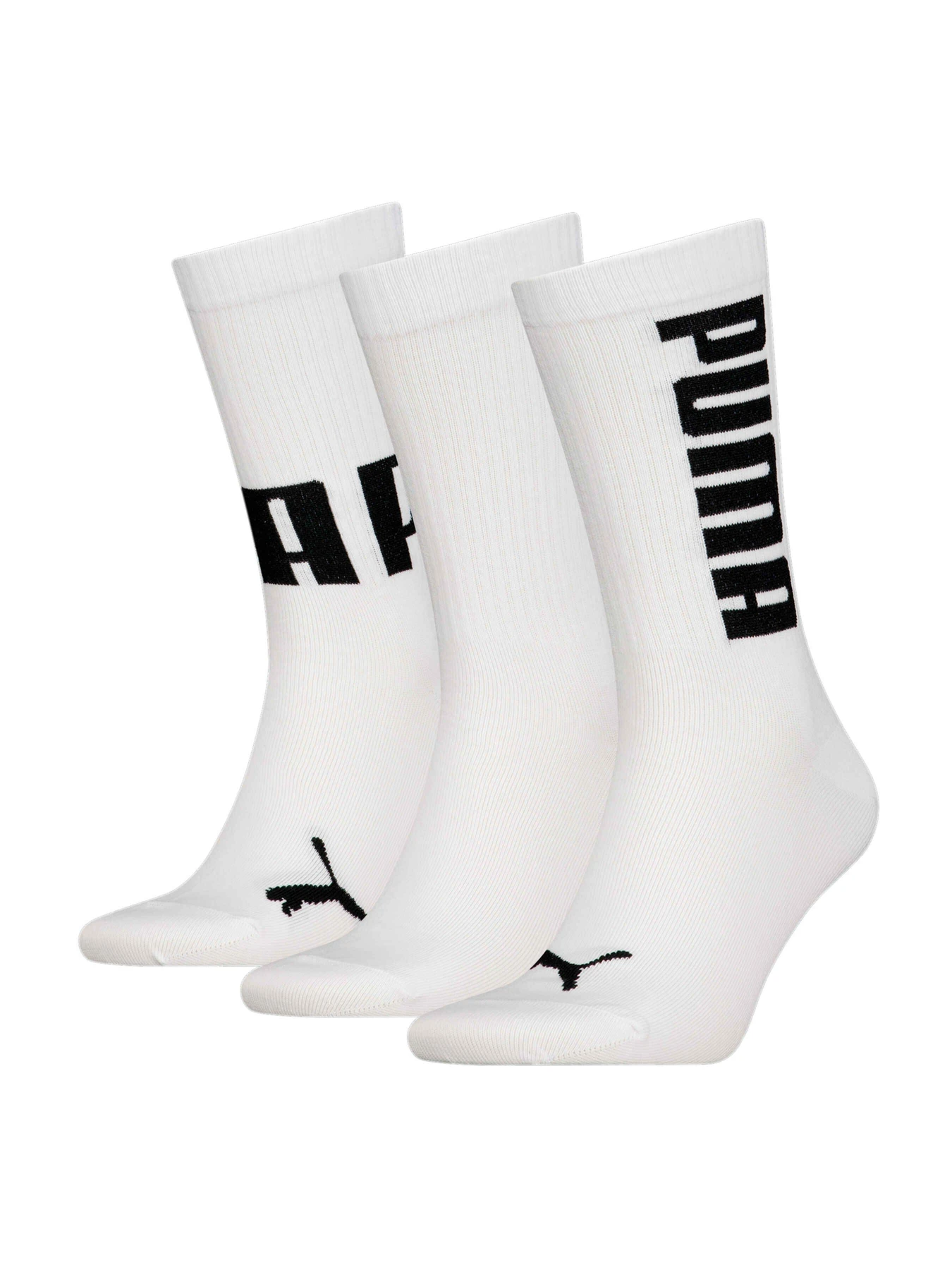 Носки и гольфы PUMA Unisex Big Logo Crew 3p модель 938387 Носки и гольфы PUMA Unisex Big Logo Crew 3p модель 938387 Фото